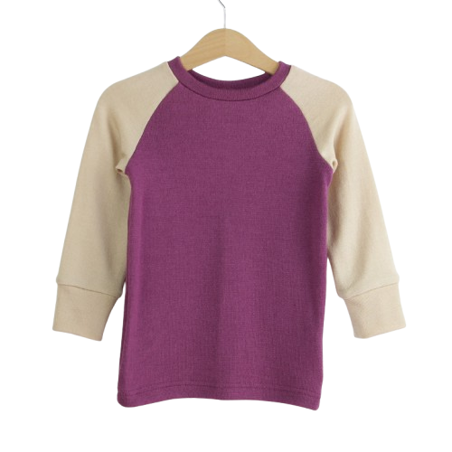 Upcycling Merino Kinder Longsleeve