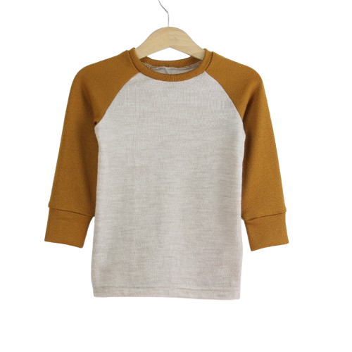 Upcycling Merino Kinder Longsleeve