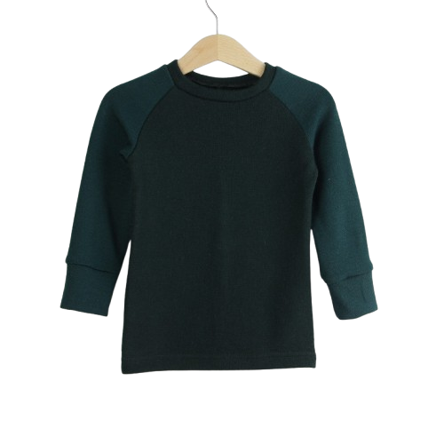 Upcycling Merino Kinder Longsleeve