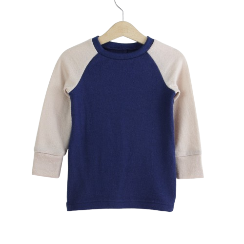 Upcycling Merino Kinder Longsleeve