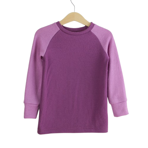 Upcycling Merino Kinder Longsleeve