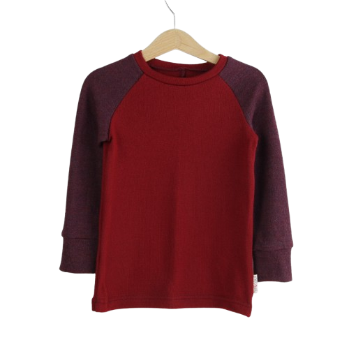 Upcycling Merino Kinder Longsleeve