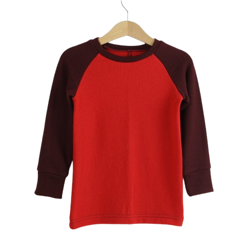 Upcycling Merino Kinder Longsleeve