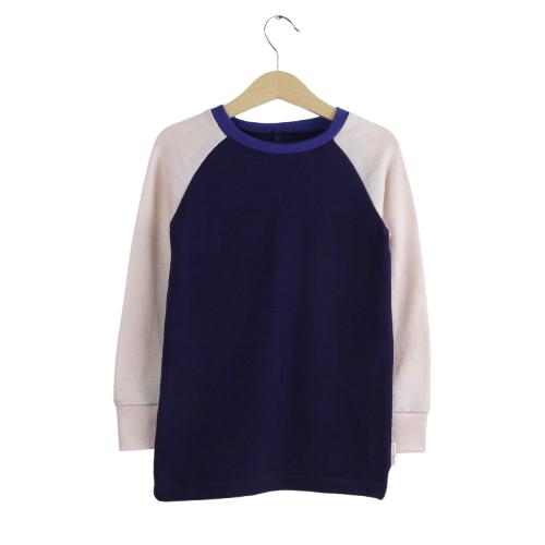 Upcycling Merino Kinder Longsleeve