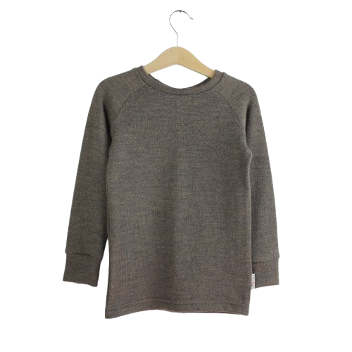 Upcycling Merino Kinder Longsleeve