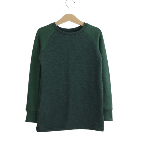 Upcycling Merino Kinder Longsleeve