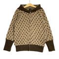 Kaschmir Kinder Kapuzenjacke 110/116