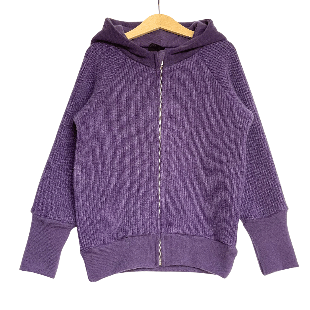 Kaschmir Kinder Kapuzenjacke 110/116