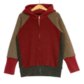 Kaschmir Kinder Kapuzenjacke 110/116