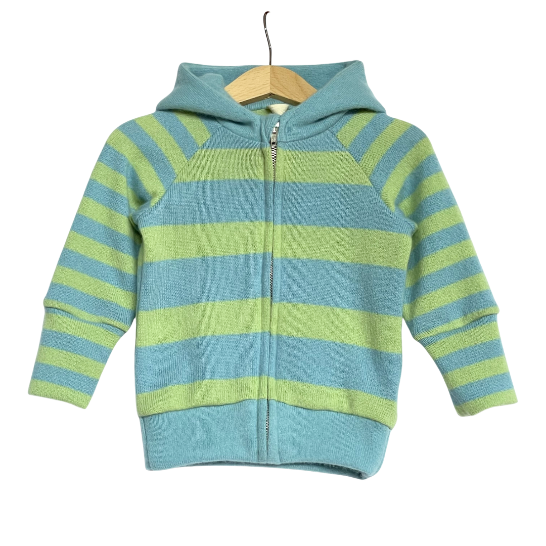 Kaschmir Baby Kapuzenjacke 74/80