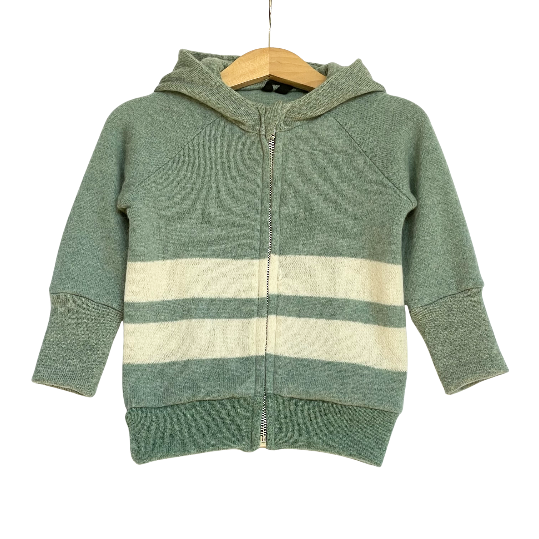 Kaschmir Baby Kapuzenjacke 74/80