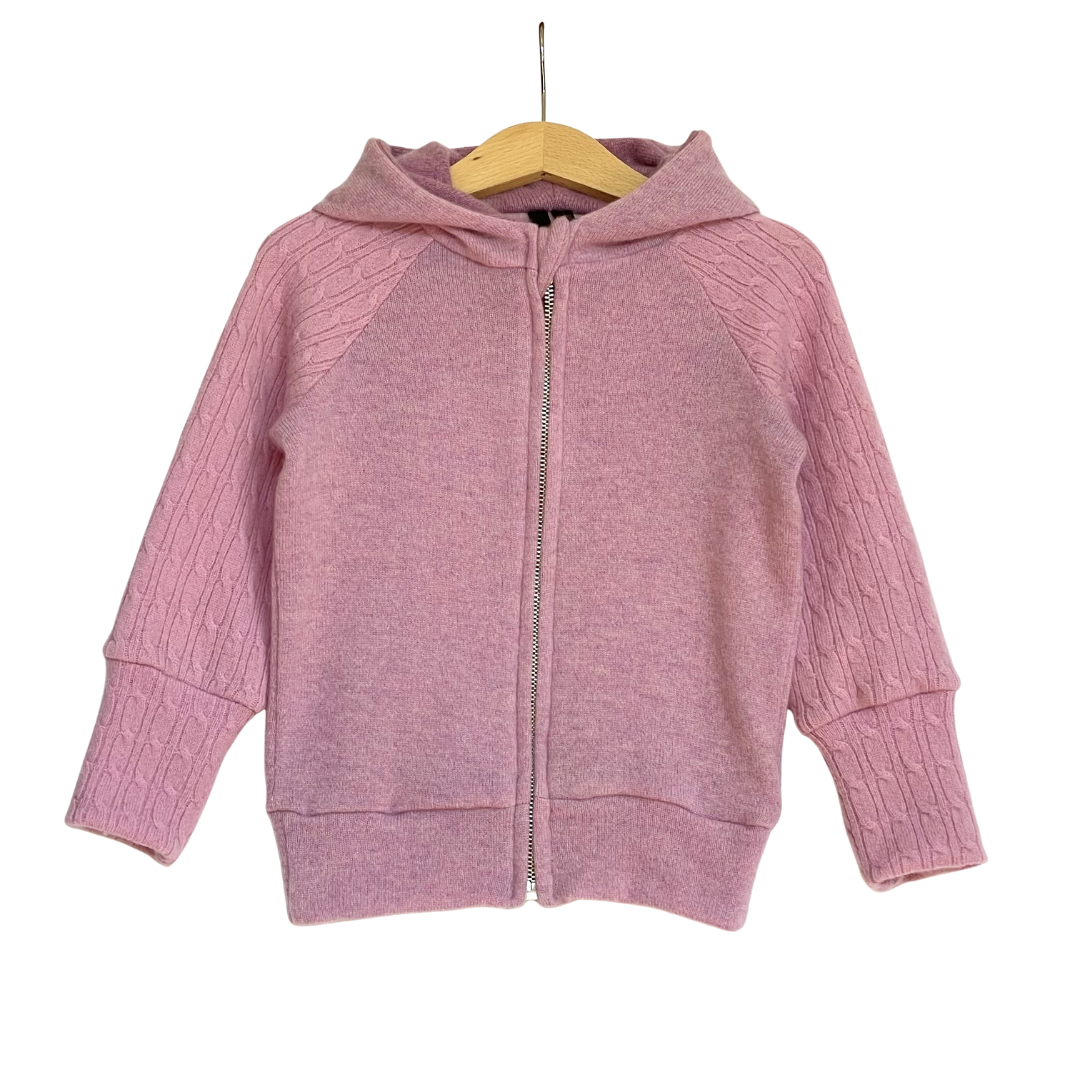 Kaschmir Baby Kapuzenjacke 86/92