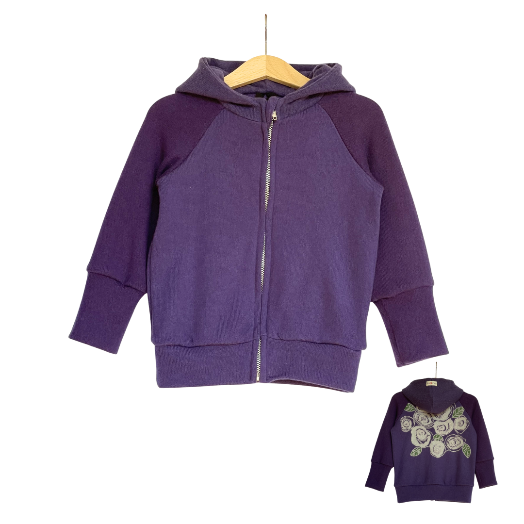 Kaschmir Baby Kapuzenjacke 86/92