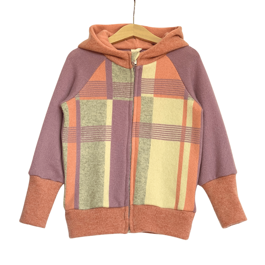 Kaschmir Kinder Kapuzenjacke 98/104