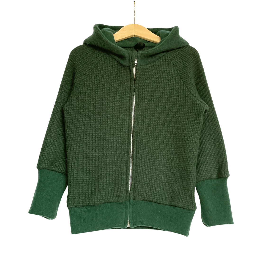 Kaschmir Kinder Kapuzenjacke 98/104
