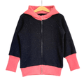 Kaschmir Kinder Kapuzenjacke 98/104