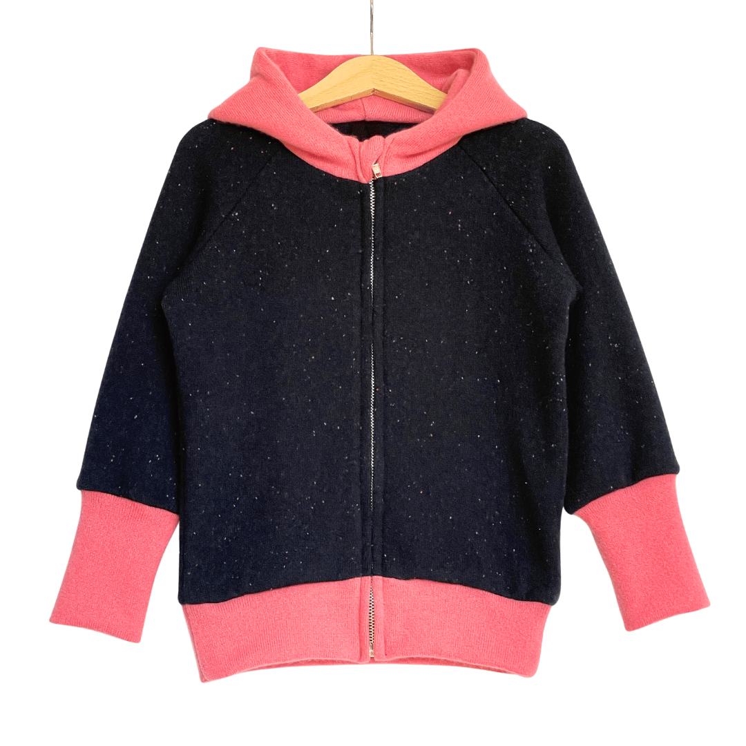 Kaschmir Kinder Kapuzenjacke 98/104