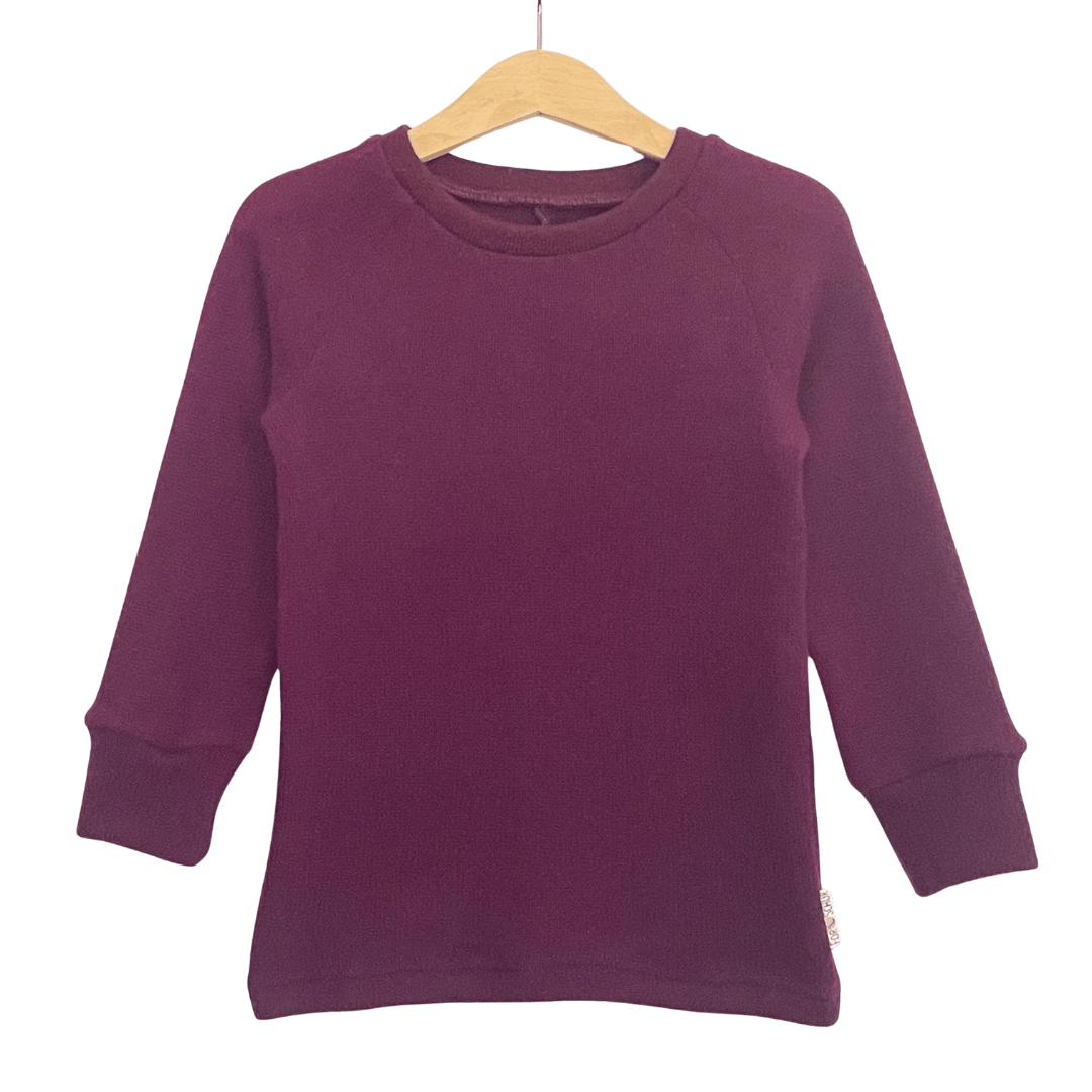 Upcycling Kaschmir Kinder Longsleeve 98/104