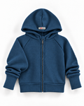 Every Day Merino Kinder Kapuzenjacke Mitternacht