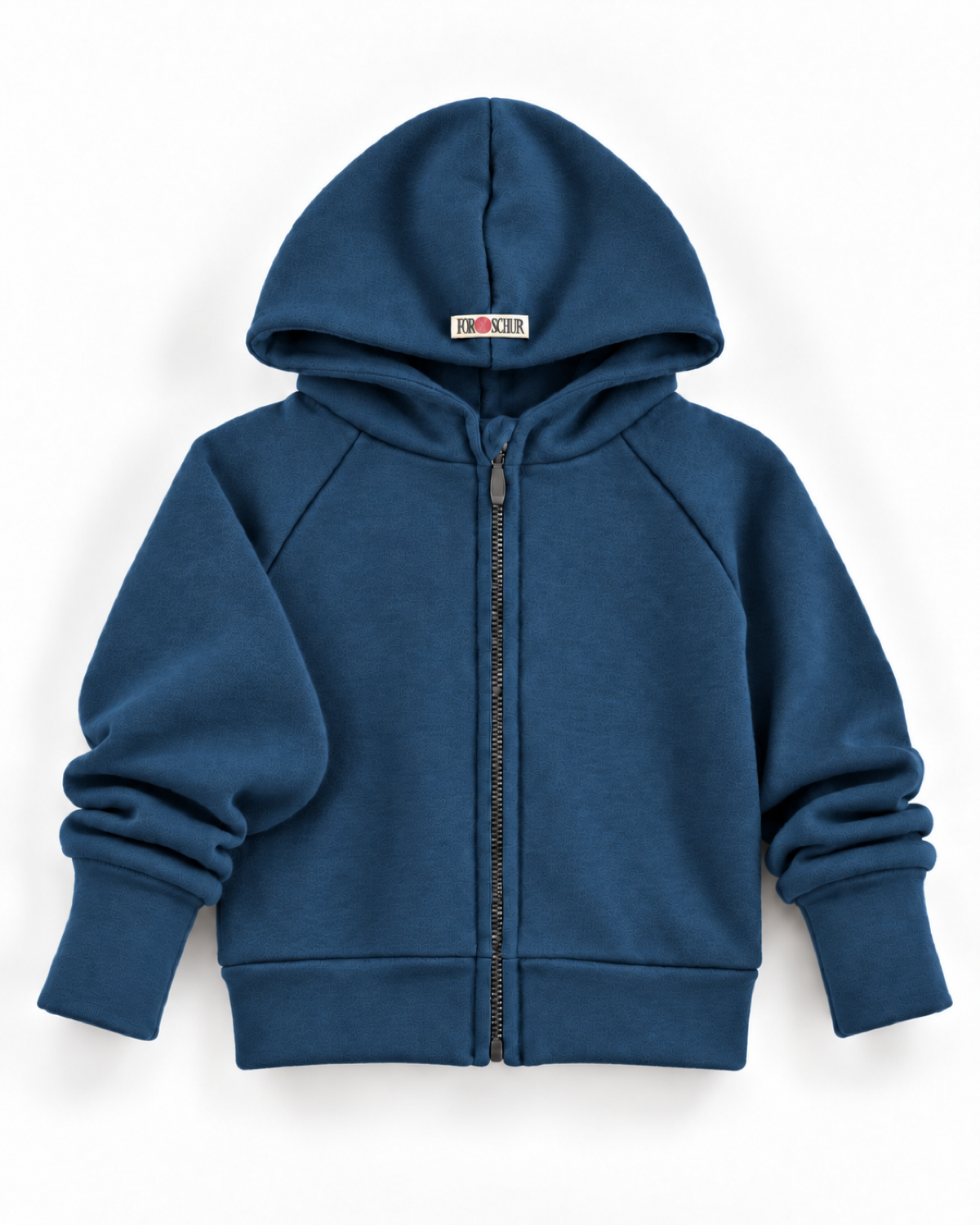 Every Day Merino Kinder Kapuzenjacke Mitternacht