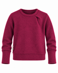 Every Day Merino Kinder Pullover mit der Falte Drachenfrucht