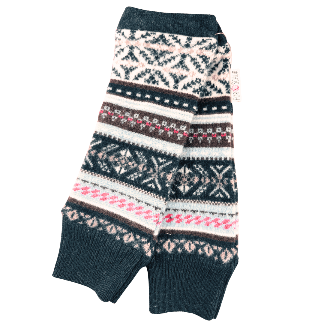 Upcycling Kaschmir Stulpen