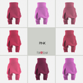 Kaschmir Mitwachshose Pink