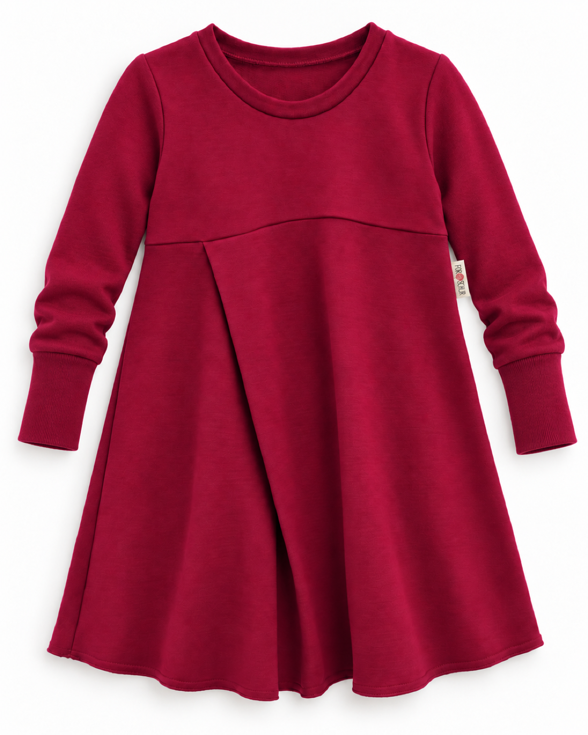 Every Day Merino Langarmkleid Drachenfrucht