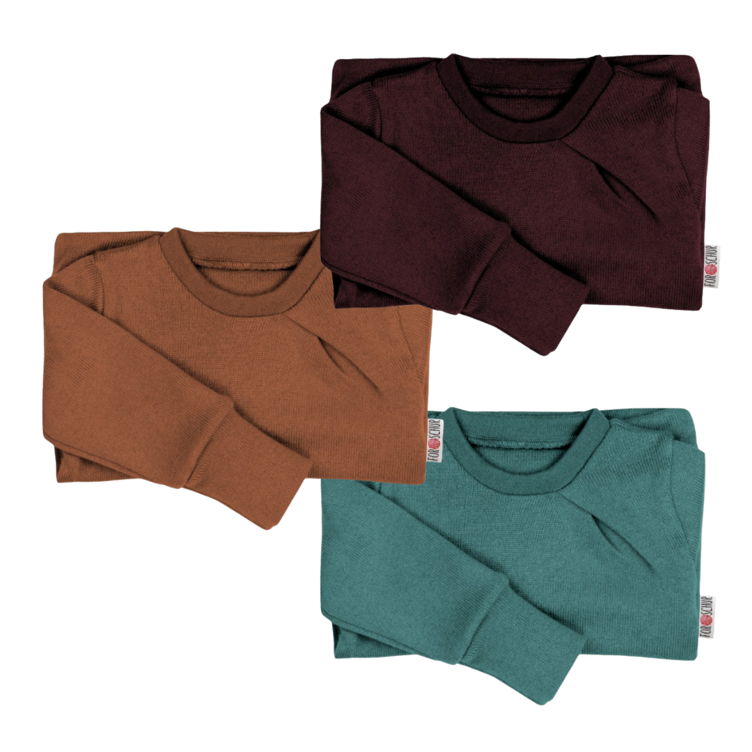 Every Day Merino Pullover mit der Falte- sofort lieferbar