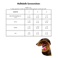Maßtabelle Nähservice Sonnenmütze