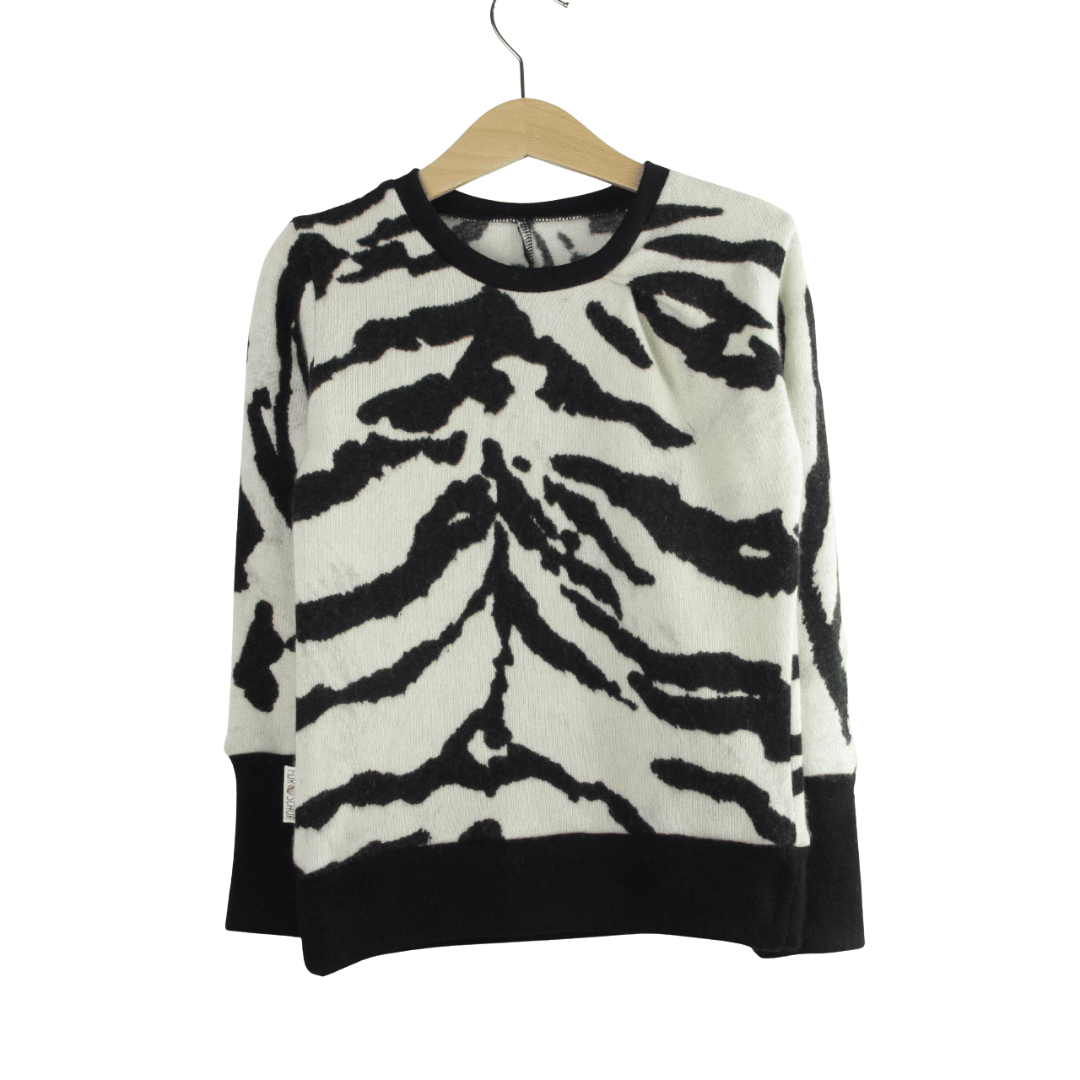 Upcycling Kaschmirpullover mit der Falte 98/104