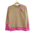 Upcycling Kaschmirpullover mit der Falte 98/104