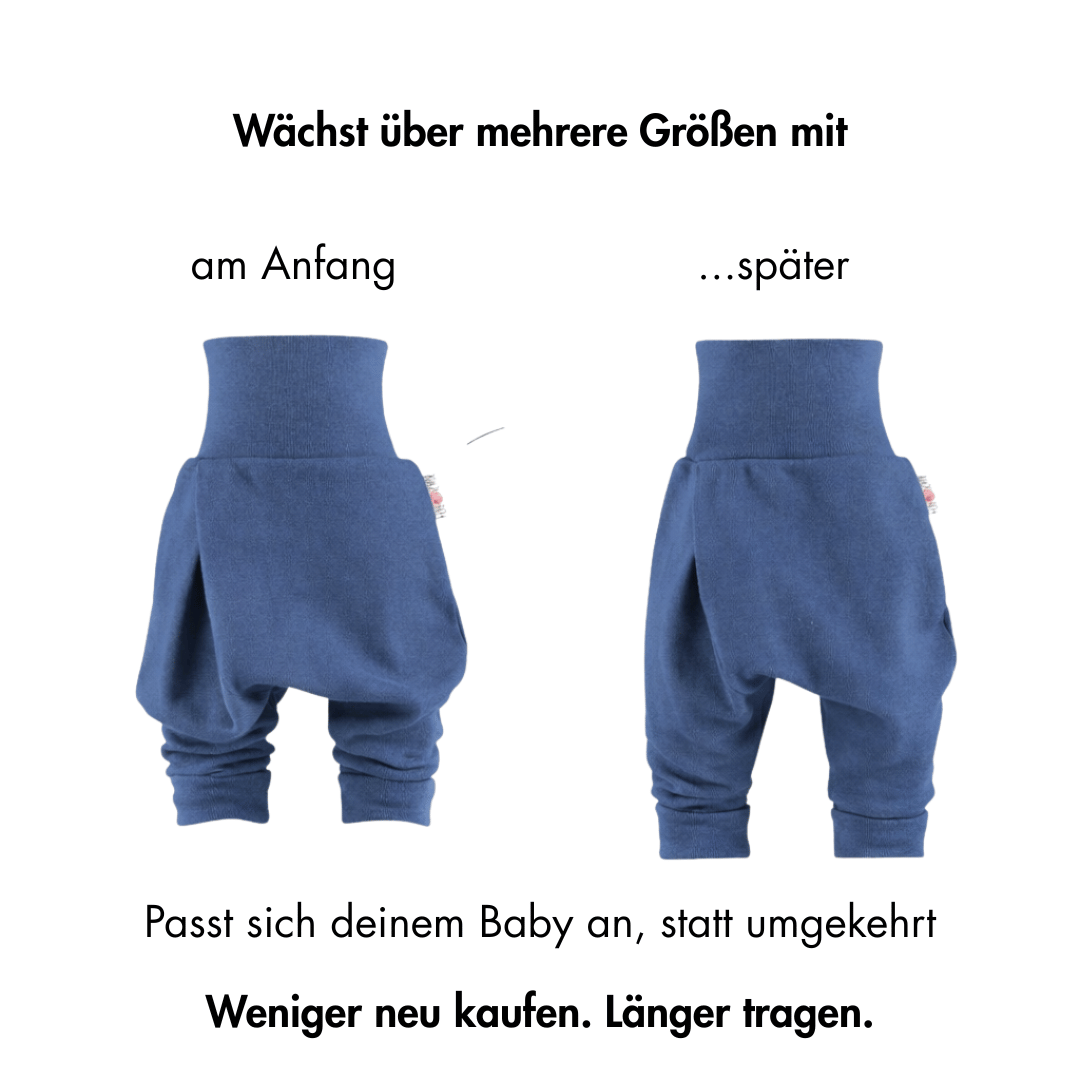 Kaschmir Baby Mitwachshose