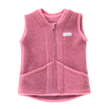 Wollfleece Weste Rosa Gr. 86/92