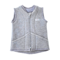 Wollfleece Weste Braun Gr. 86/92