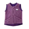 Wollfleece Weste Lila Gr. 86/92