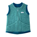 Wollfleece Weste Grün Gr. 98/104