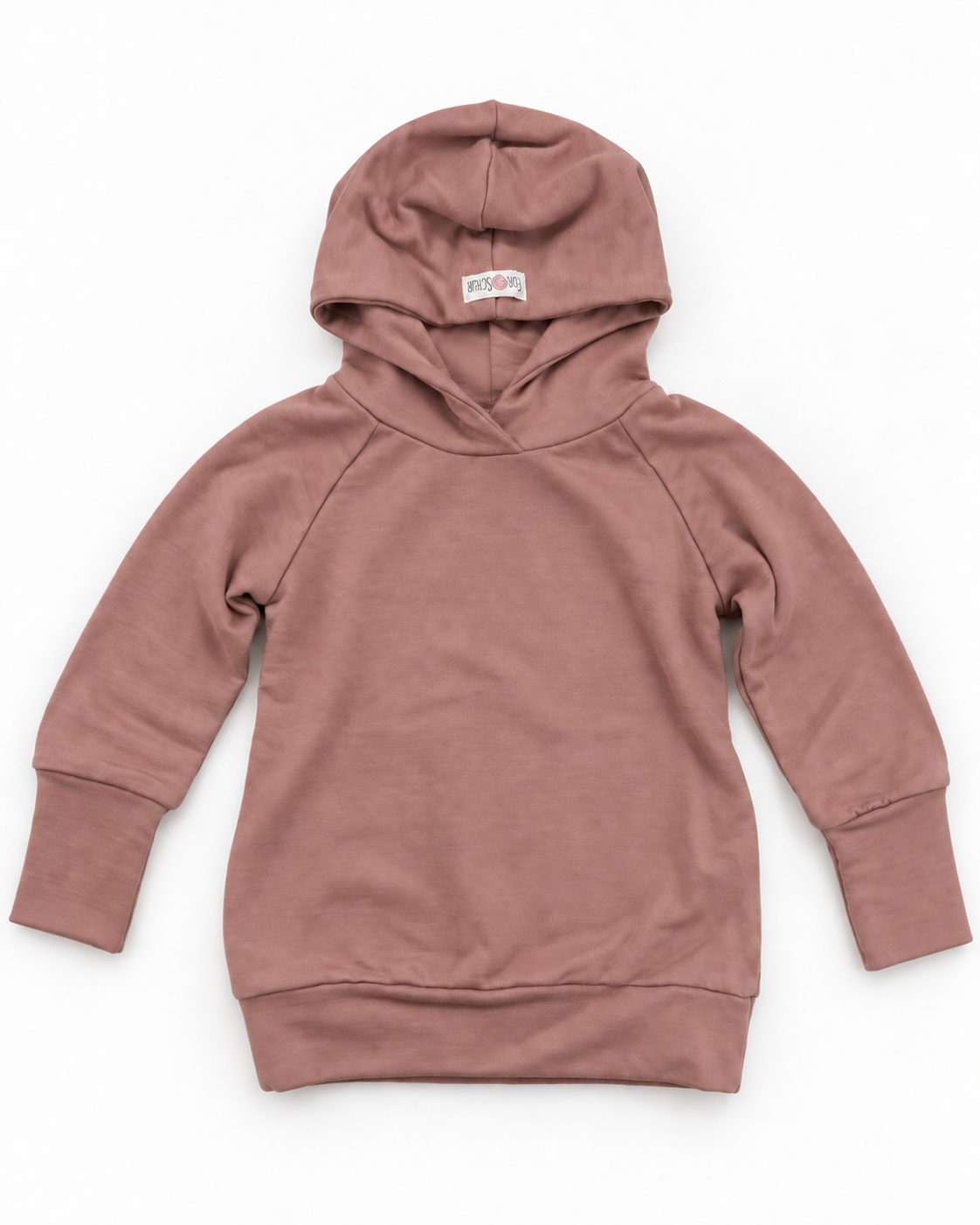 Every Day Merino Kinder Hoodie Anemone