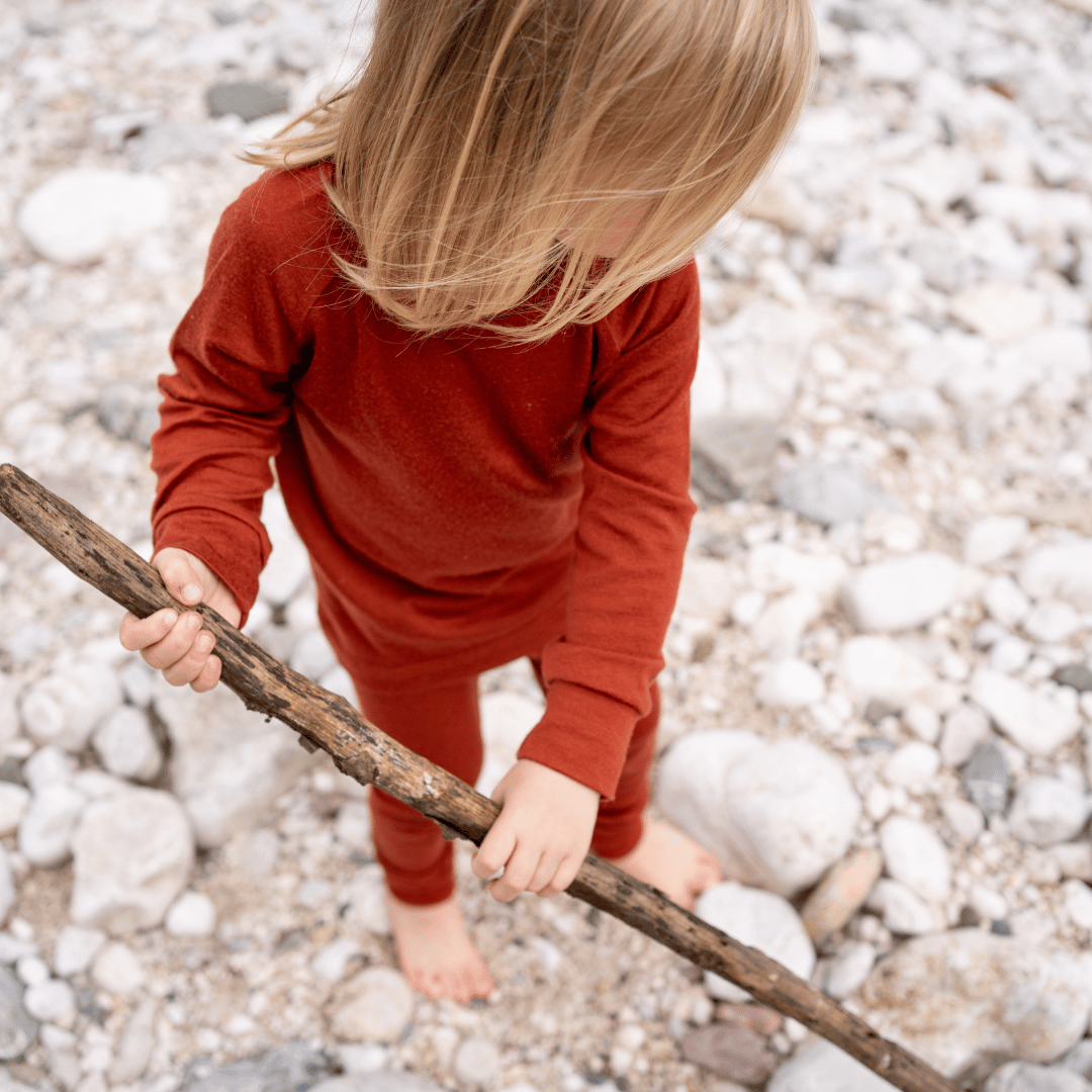 Sommermerino Kinder Longsleeve