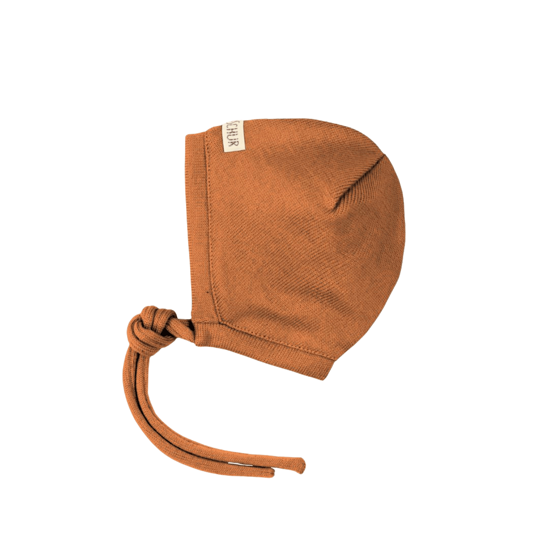 Upcycling Kaschmir Bindemütze Braun - ForSchur