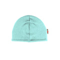 Upcycling Kaschmirbeanie heller Gletscher meliert