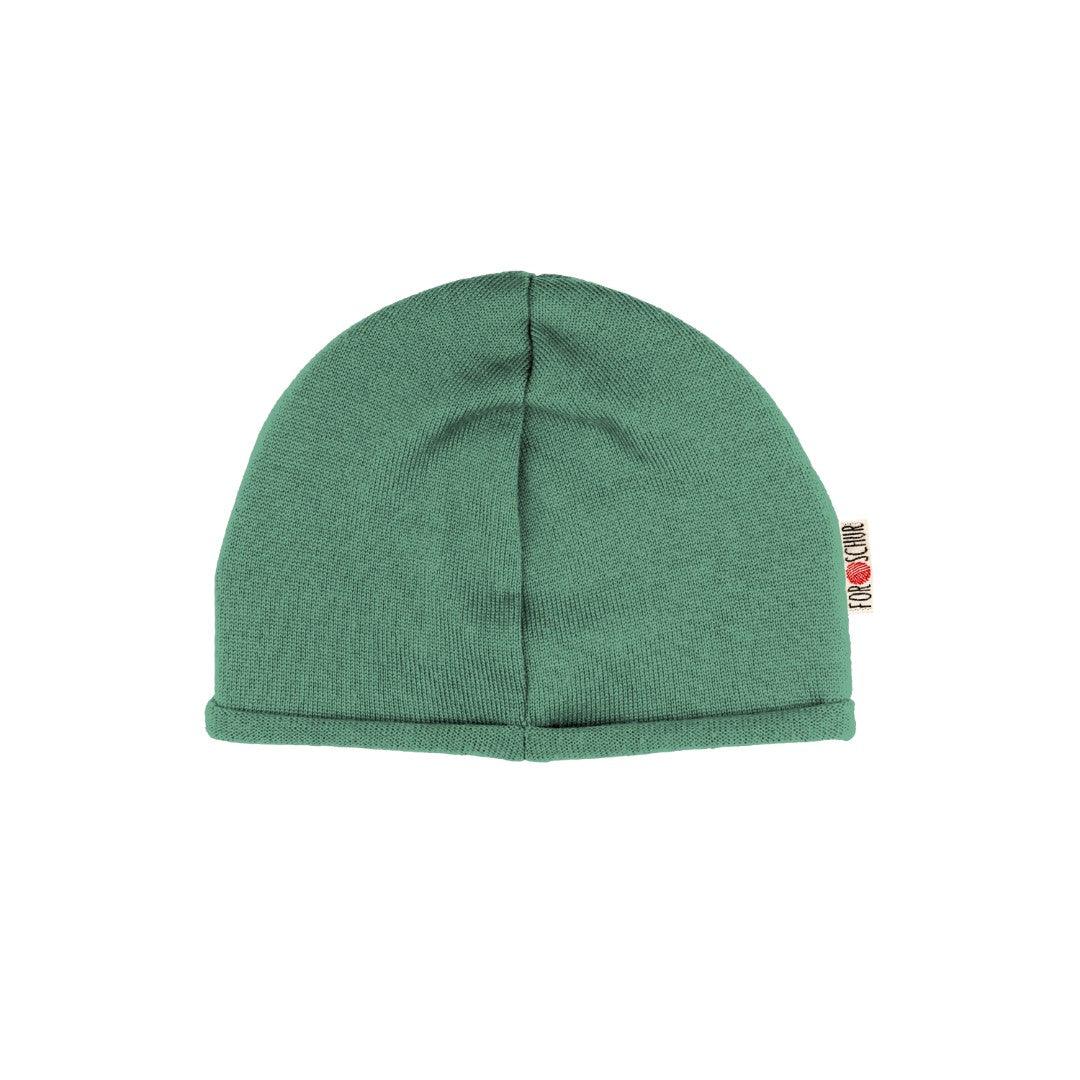 Upcycling Merino Beanie Krokodil meliert - ForSchur