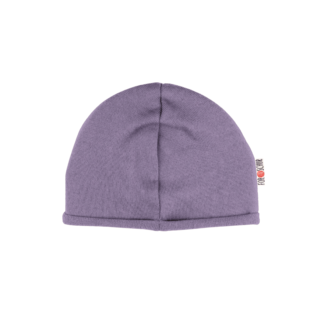 Kaschmirbeanie Lila - ForSchur