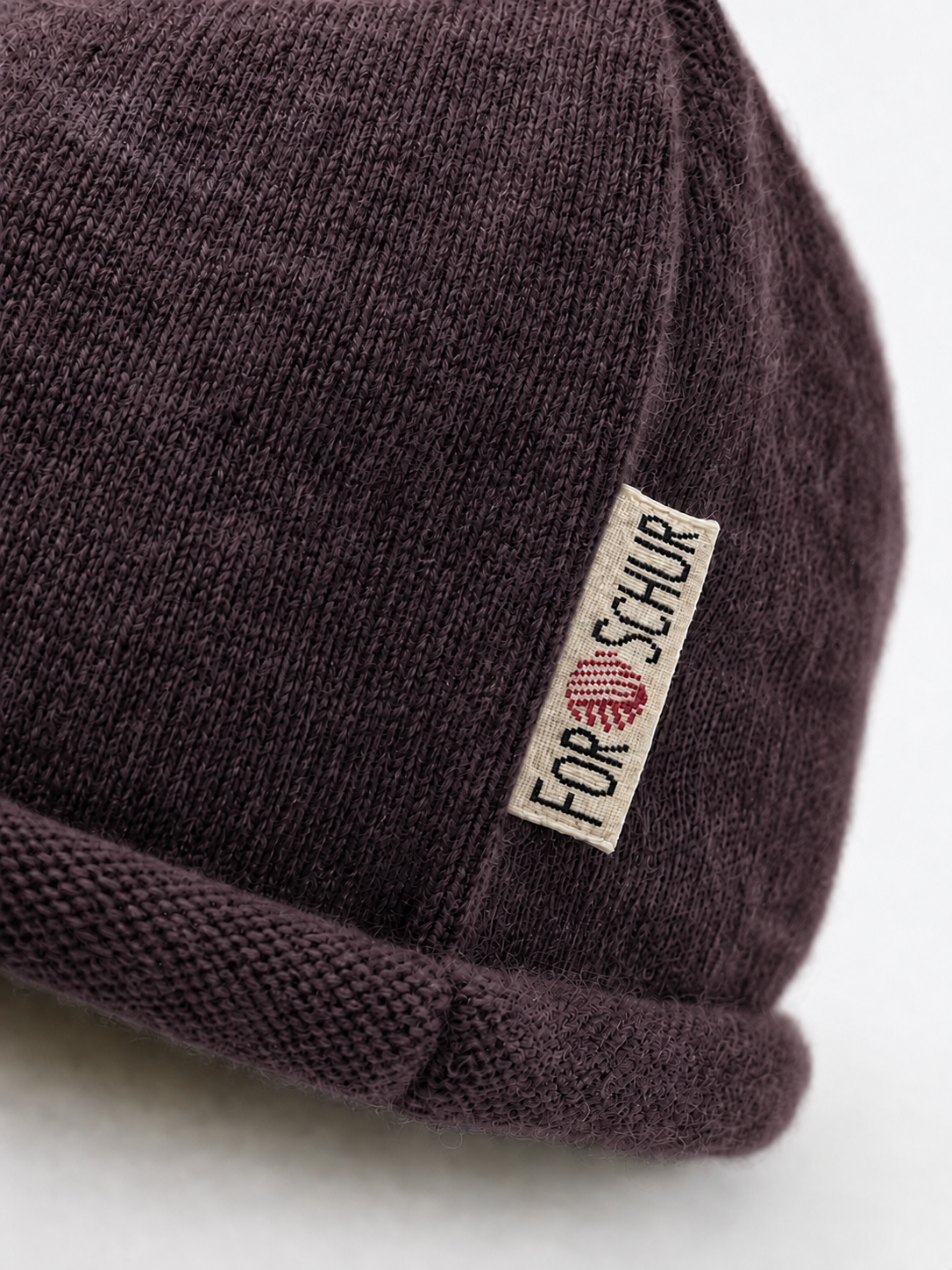 Kaschmir Kinder Beanie Lila