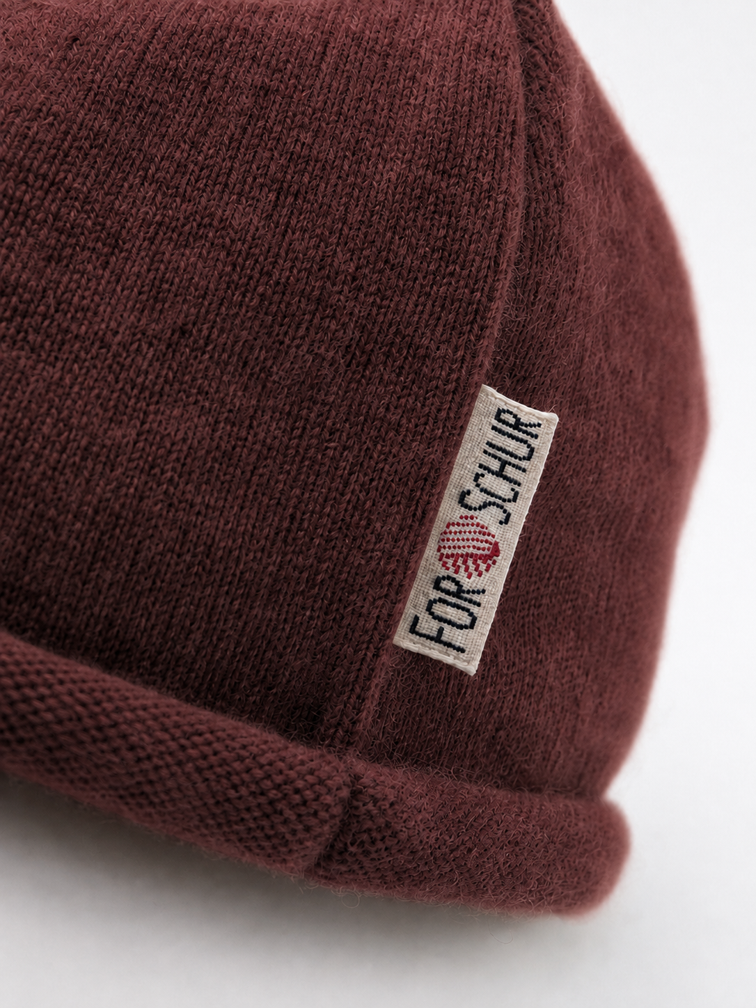 Kaschmir Kinder Beanie Rot