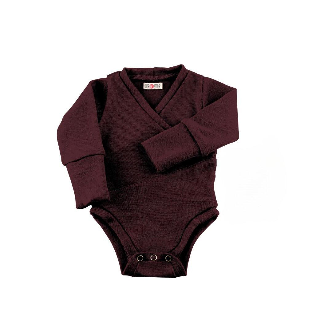 Upcycling Kaschmir Body dunkle Aubergine - ForSchur