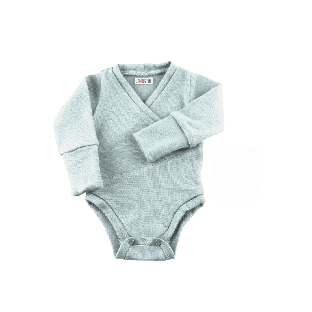 Upcycling Kaschmir Body Pastellblau - ForSchur