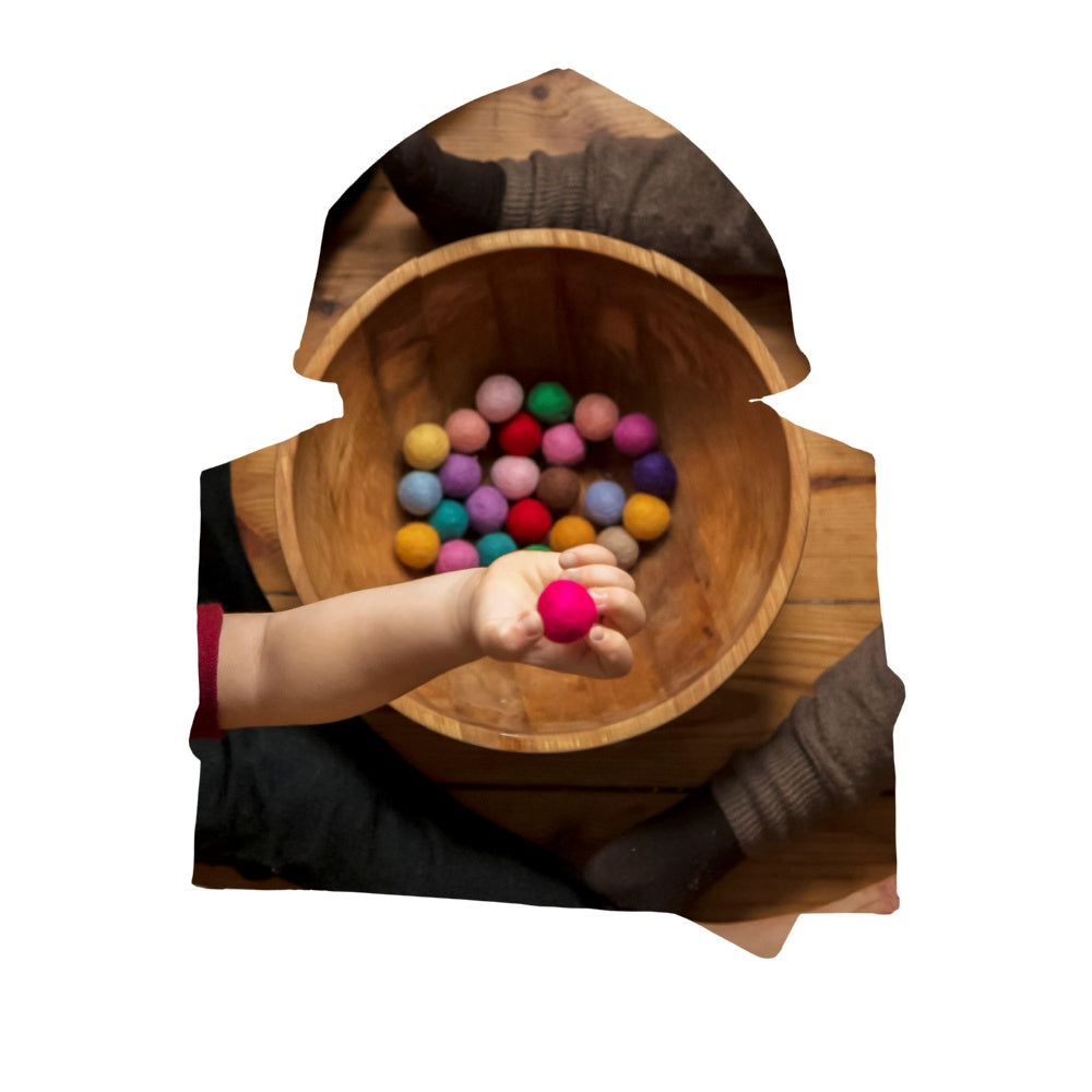 Kinderhoodie aus Kaschmir