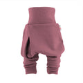 Kaschmir Baby Mitwachshose dunkles Altrosa