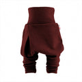 Kaschmir Baby Mitwachshose dunkle Brombeere